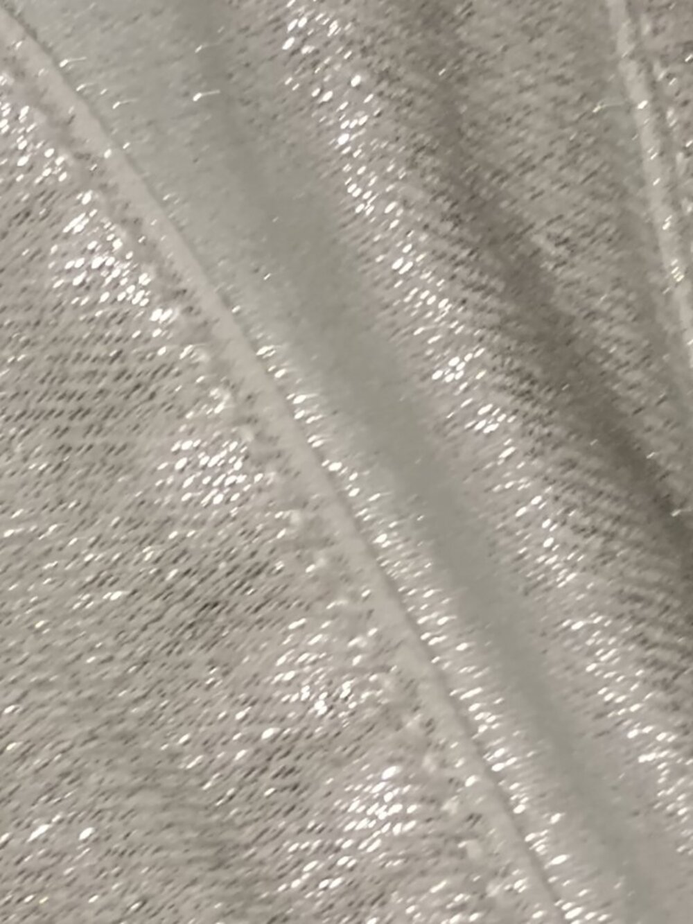 Silver Metallic Coated Plus Size Jeans Pants Women’s 22 Shimmer Stretch Skinny - Picture 7 of 8